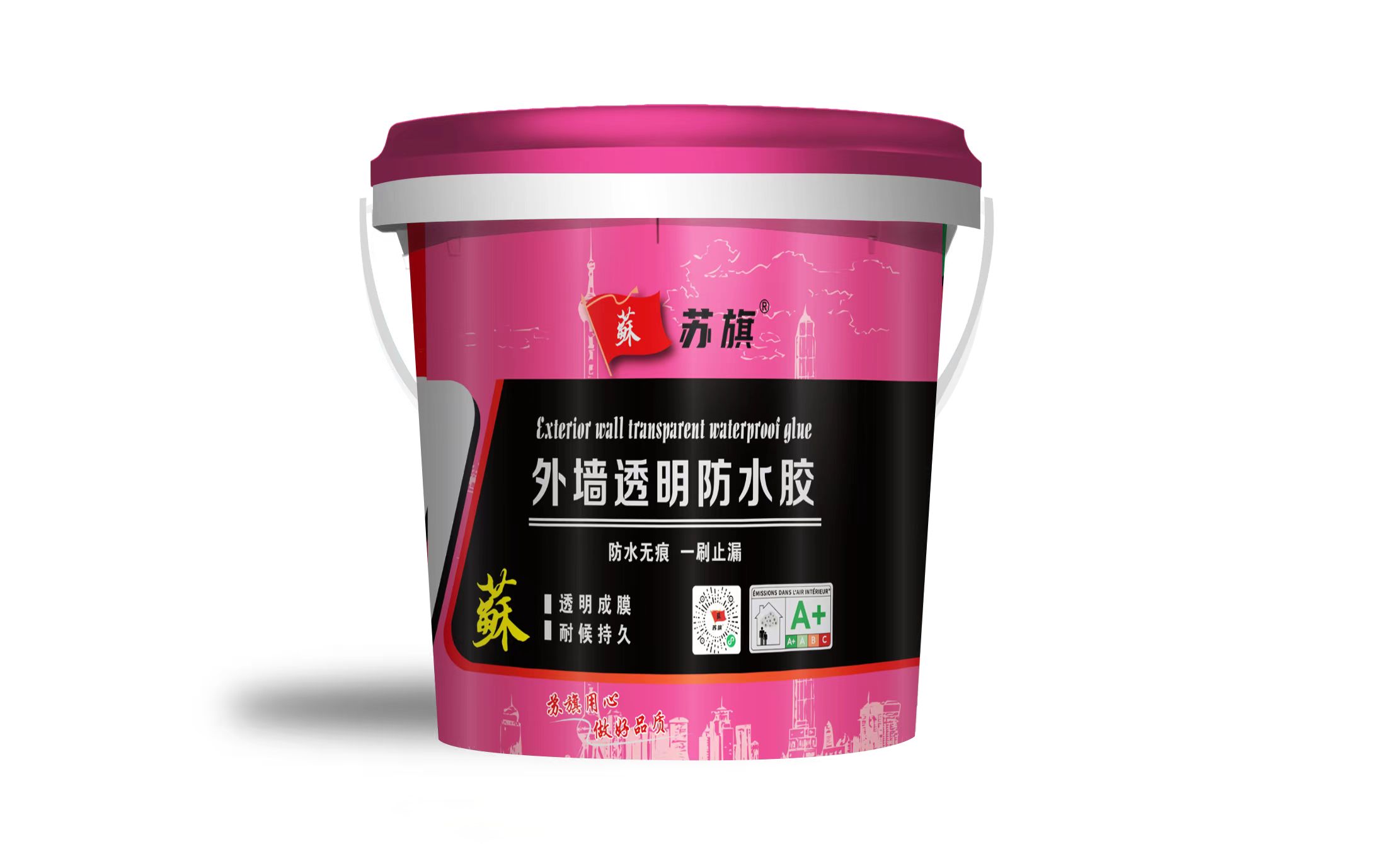 外墙透明防水胶，368元/桶